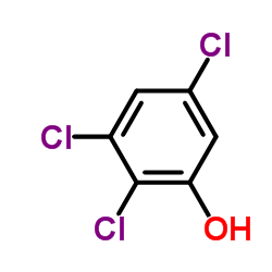 2,3,5-三氯苯酚TCP结构式