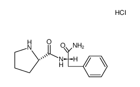 H-Pro-Phe-NH2 · HCl结构式