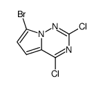 7-溴-2,4-二氯吡咯并[2,1-f] [1,2,4]三嗪结构式