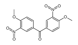 bis(4-methoxy-3-nitrophenyl)methanone Structure