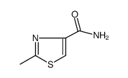 2-甲基噻唑-4-甲酰胺结构式