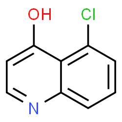 5-氯喹啉-4(1H)-酮结构式