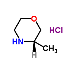 (S)3-甲基吗啉盐酸盐结构式