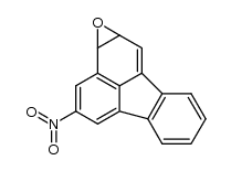 5-nitrofluoranthene 2,3-oxide Structure