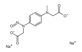 N,N-二羧甲基-N,N-二亚硝基对苯二胺,二钠盐结构式