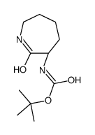 (R)-tert-Butyl (2-oxoazepan-3-yl)carbamate Structure