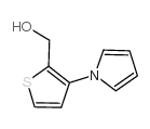 (3-(1H-吡咯-1-基)噻吩-2-基)甲醇结构式
