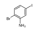 2-bromo-5-iodoaniline Structure