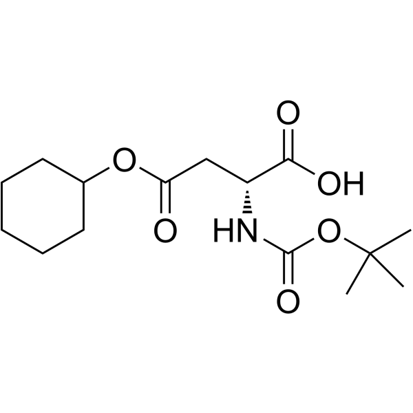 叔丁氧羰酰基D-天冬氨酸Β-环己酯图片