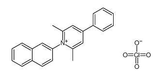 2,6-dimethyl-1-naphthalen-2-yl-4-phenylpyridin-1-ium,perchlorate结构式