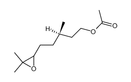(R)-citronallol acetate oxide结构式