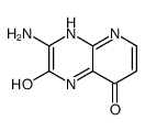 (9CI)-3-氨基-8-羟基吡啶并[2,3-b]吡嗪-2(1H)-酮结构式