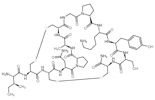 α-Conotoxin SI结构式