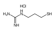 1-(3-mercaptopropyl)guanidine hydrochloride结构式