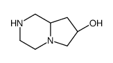 (6S,8R)-8-Hydroxy-1,4-diazabicyclo-[4.3.0]nonane Structure