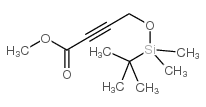 4-((叔丁基二甲基硅烷基)氧基)丁-2-炔酸甲酯结构式