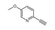 2-Ethynyl-5-methoxypyridine Structure