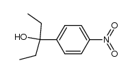 3-(4'-Nitrophenyl)pentan-3-ol Structure