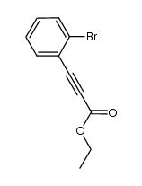 ethyl 3-(2-bromophenyl)propiolate Structure