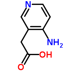 (4-AMINOPYRIDIN-3-YL)ACETICACID Structure