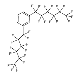 1,3-bis(perfluorohexyl)benzene Structure