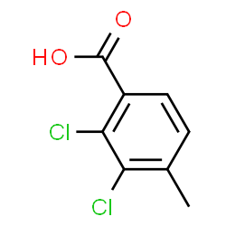 2,3-Dichloro-4-methylbenzoic acid Structure