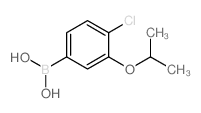 4-氯-3-异丙氧基苯硼酸结构式