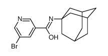 N-(1-adamantyl)-5-bromopyridine-3-carboxamide Structure