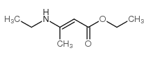 3-乙氨基巴豆酸乙酯结构式