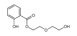 2-(2-hydroxyethoxy)ethyl 2-hydroxybenzoate Structure