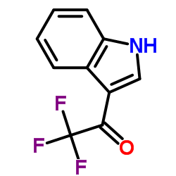 3-(三氟乙酰基)吲哚结构式