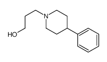 3-(4-Phenyl-1-piperidinyl)-1-propanol Structure