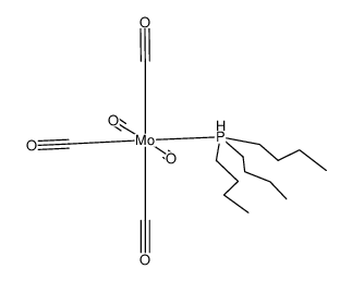 Mo(CO)5(tri-n-butylphosphine)结构式