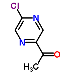 1-(5-氯吡嗪-2-基)乙酮结构式