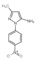 5-甲基-2-(4-硝基苯基)-2H-吡唑-3-胺结构式