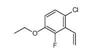 1-chloro-2-ethenyl-4-ethoxy-3-fluorobenzene Structure