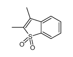 2,3-dimethyl-1-benzothiophene 1,1-dioxide结构式