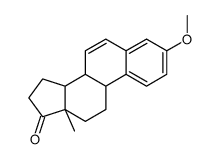 3-methoxyestra-1,3,5(10),6-tetraen-17-one结构式