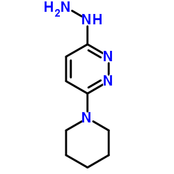 3-Hydrazino-6-(1-piperidinyl)pyridazine Structure