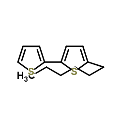 5-己基-2,2'-双噻酚结构式