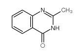 2-甲基-4(1H)-喹唑啉酮结构式