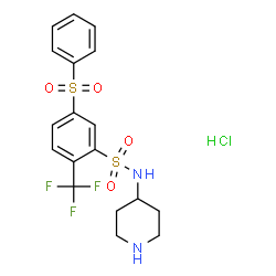 WAY 316606 hydrochloride Structure