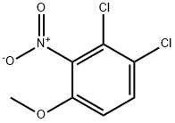 1,2-二氯-4-甲氧基-3-硝基苯结构式