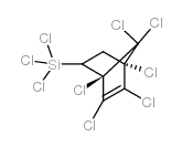 1,2,3,4,7,7-六氯-6-甲基二氯甲硅烷基-2-降冰片烯结构式