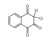 3,3-dichloro-naphthalene-1,2,4-trione结构式