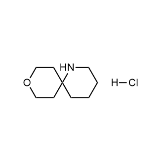 9-氧杂-1-氮杂螺环[5.5]十一烷盐酸盐结构式