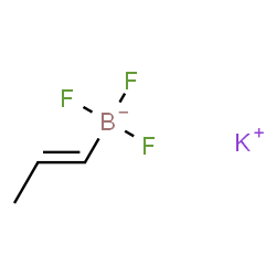 (E)-丙烯基-1-三氟硼酸钾结构式