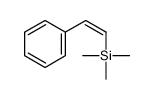trimethyl-[(Z)-2-phenylethenyl]silane Structure