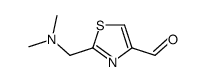2-[(dimethylamino)methyl]-1,3-thiazole-4-carbaldehyde Structure