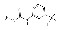 1-amino-3-[3-(trifluoromethyl)phenyl]thiourea structure